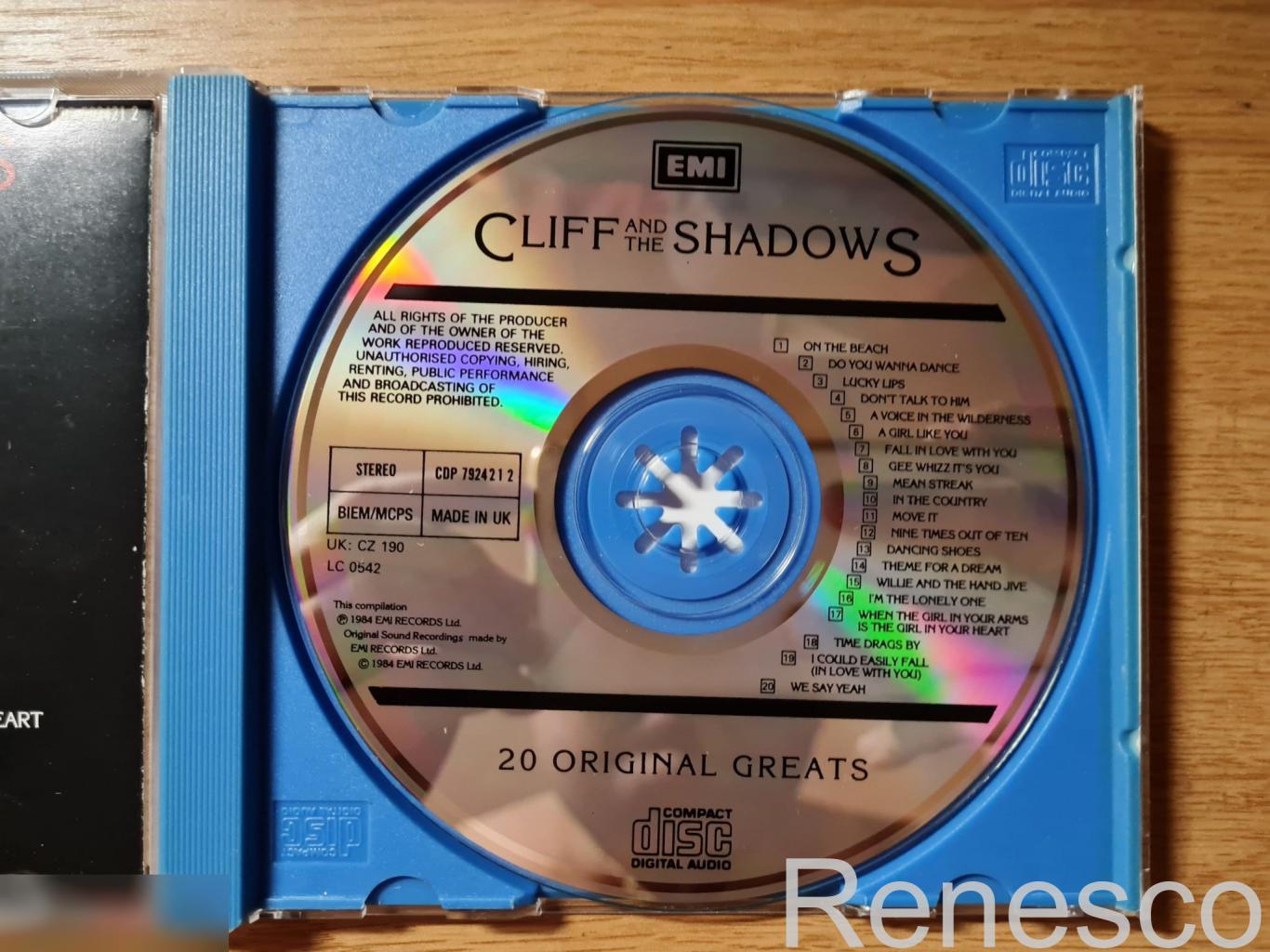Cliff And The Shadows – 20 Original Greats (UK) (Reissue) 4