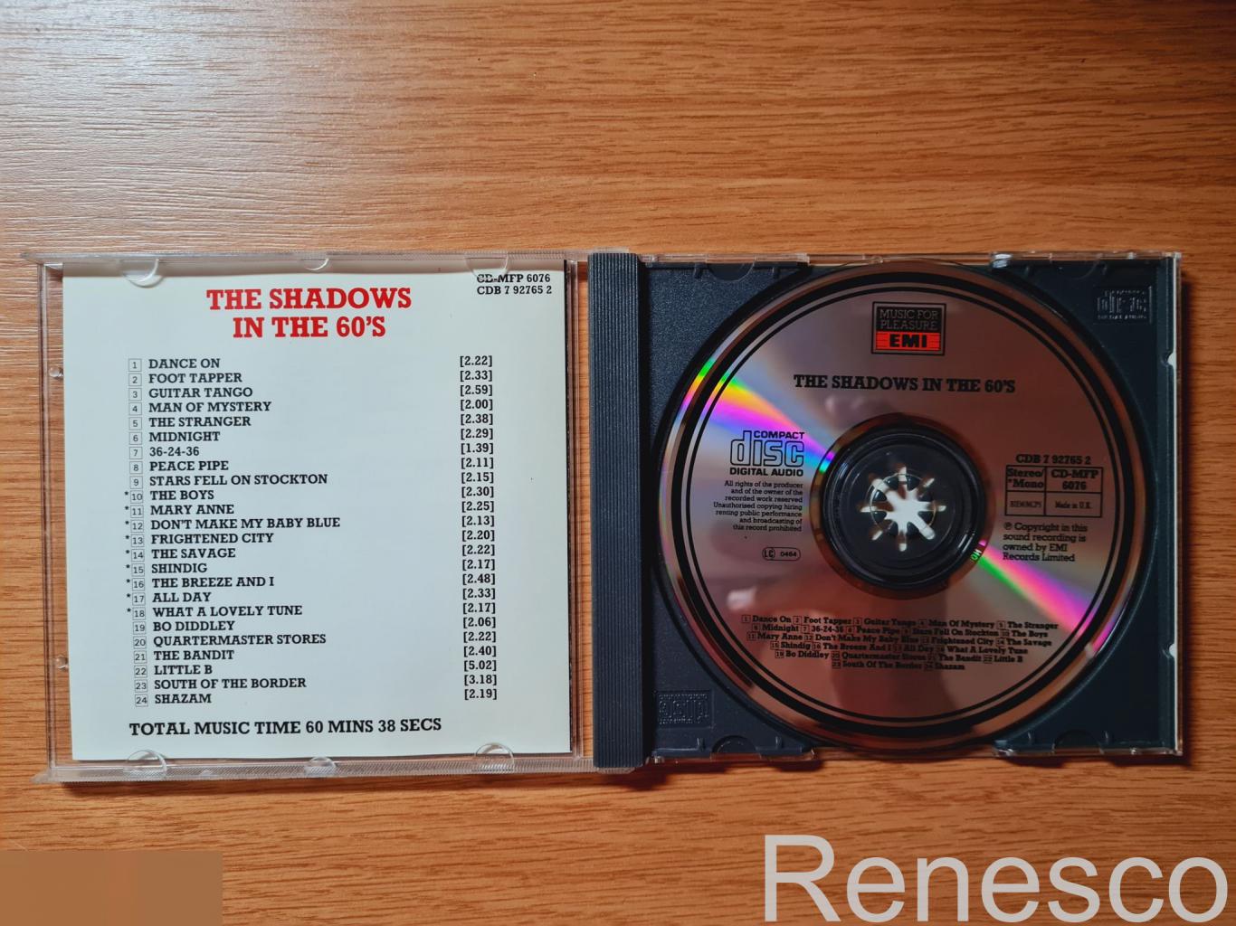 The Shadows – The Shadows In The 60's (UK) (1989) 2