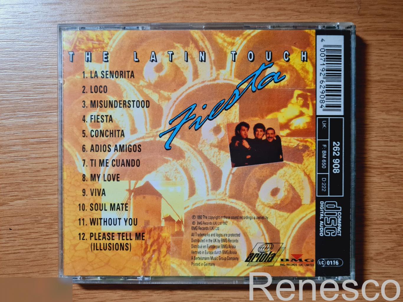 The Latin Touch – Fiesta (Germany) (1992) 1