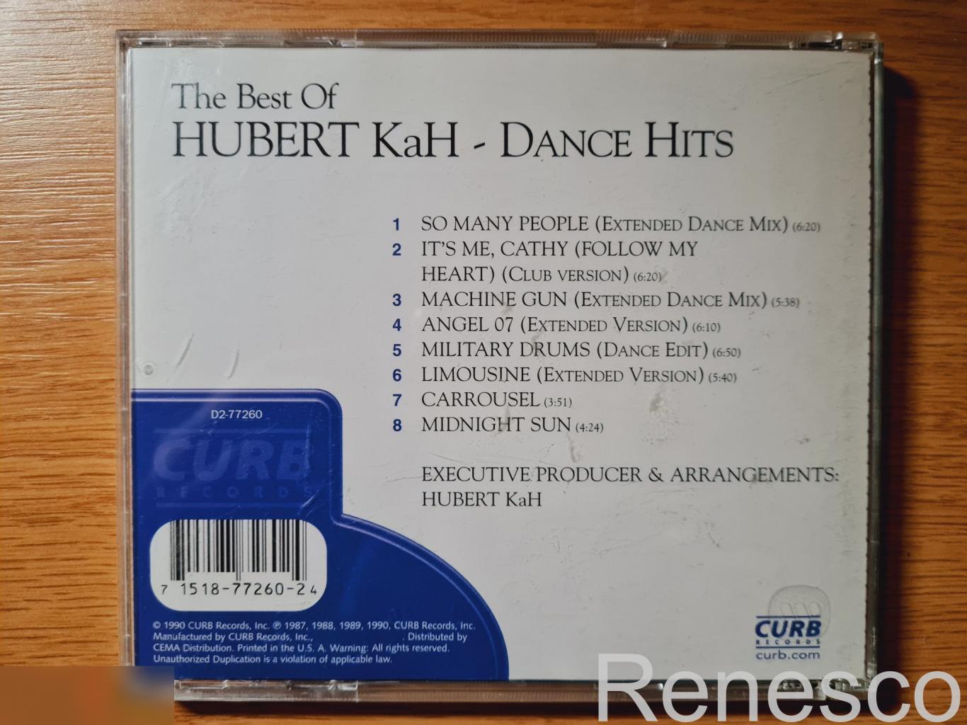 Hubert KaH – Best Of Dance Hits (USA) (Reissue) 1