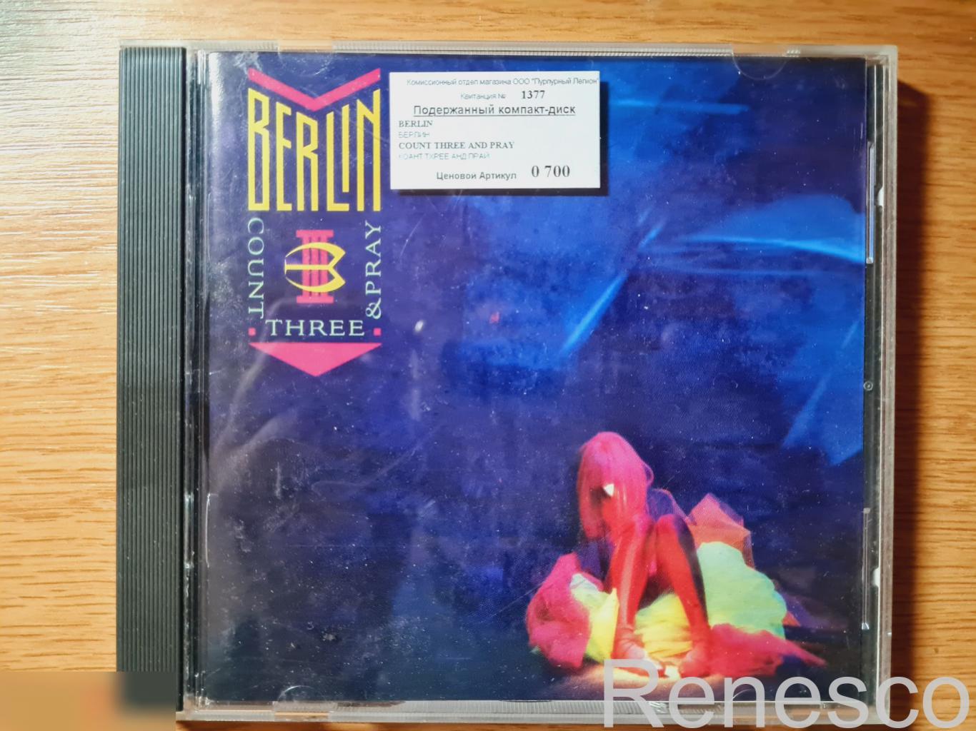 Berlin – Count Three And Pray (USA) (1997) (Reissue)