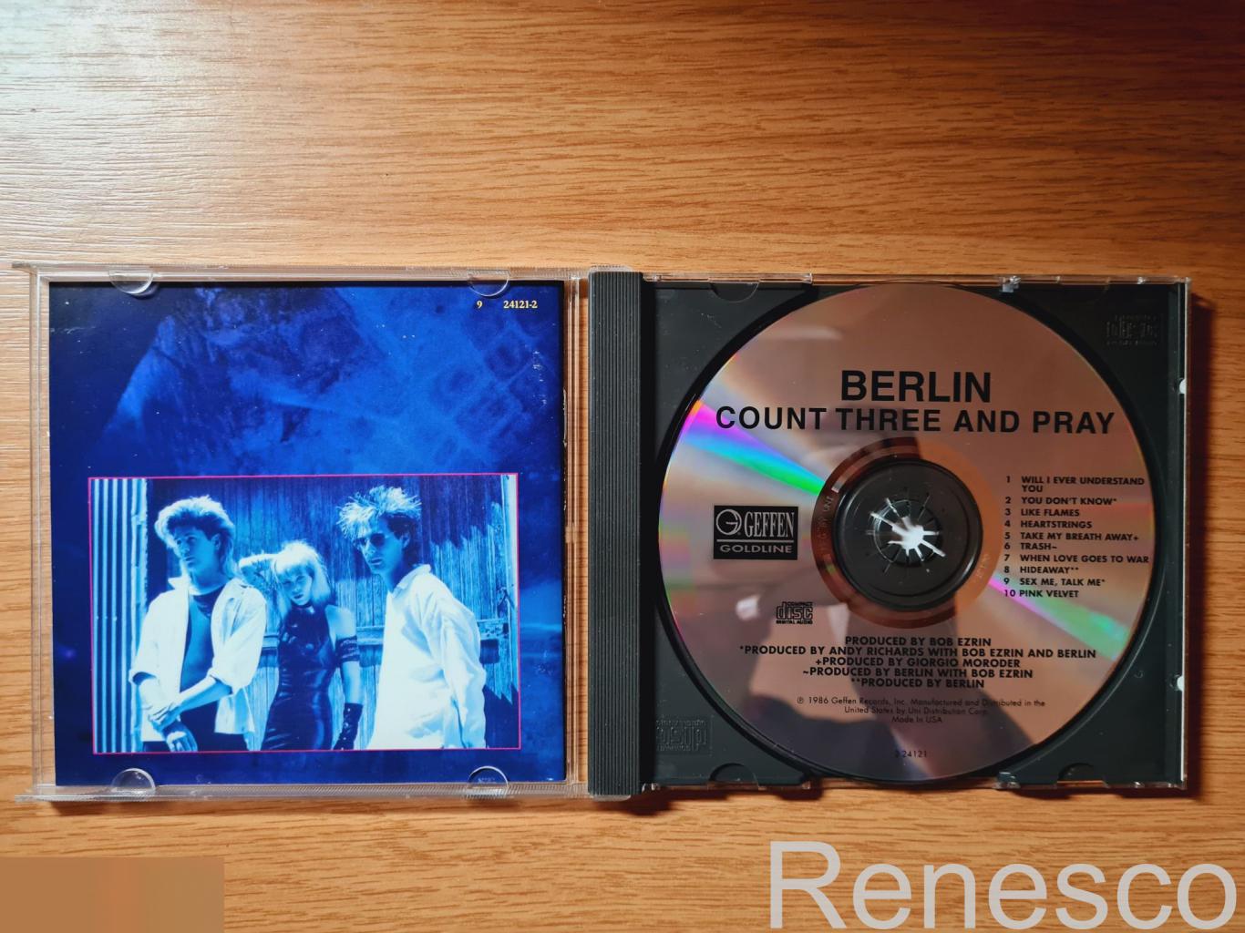 Berlin – Count Three And Pray (USA) (1997) (Reissue) 2