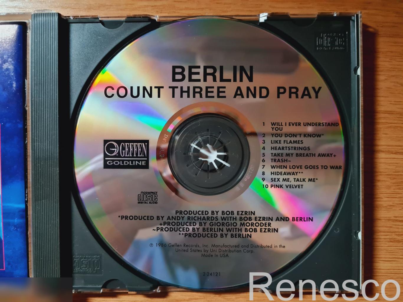 Berlin – Count Three And Pray (USA) (1997) (Reissue) 4