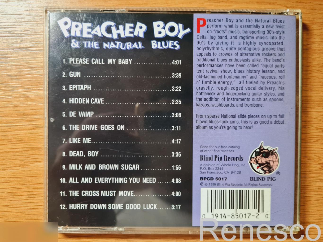 Preacher Boy – Preacher Boy & The Natural Blues (USA) (1995) 1