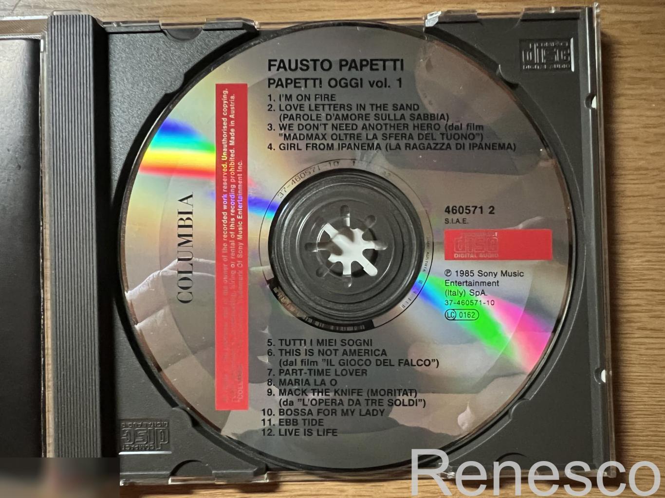 Fausto Papetti – Oggi (Austria) (1992) 4
