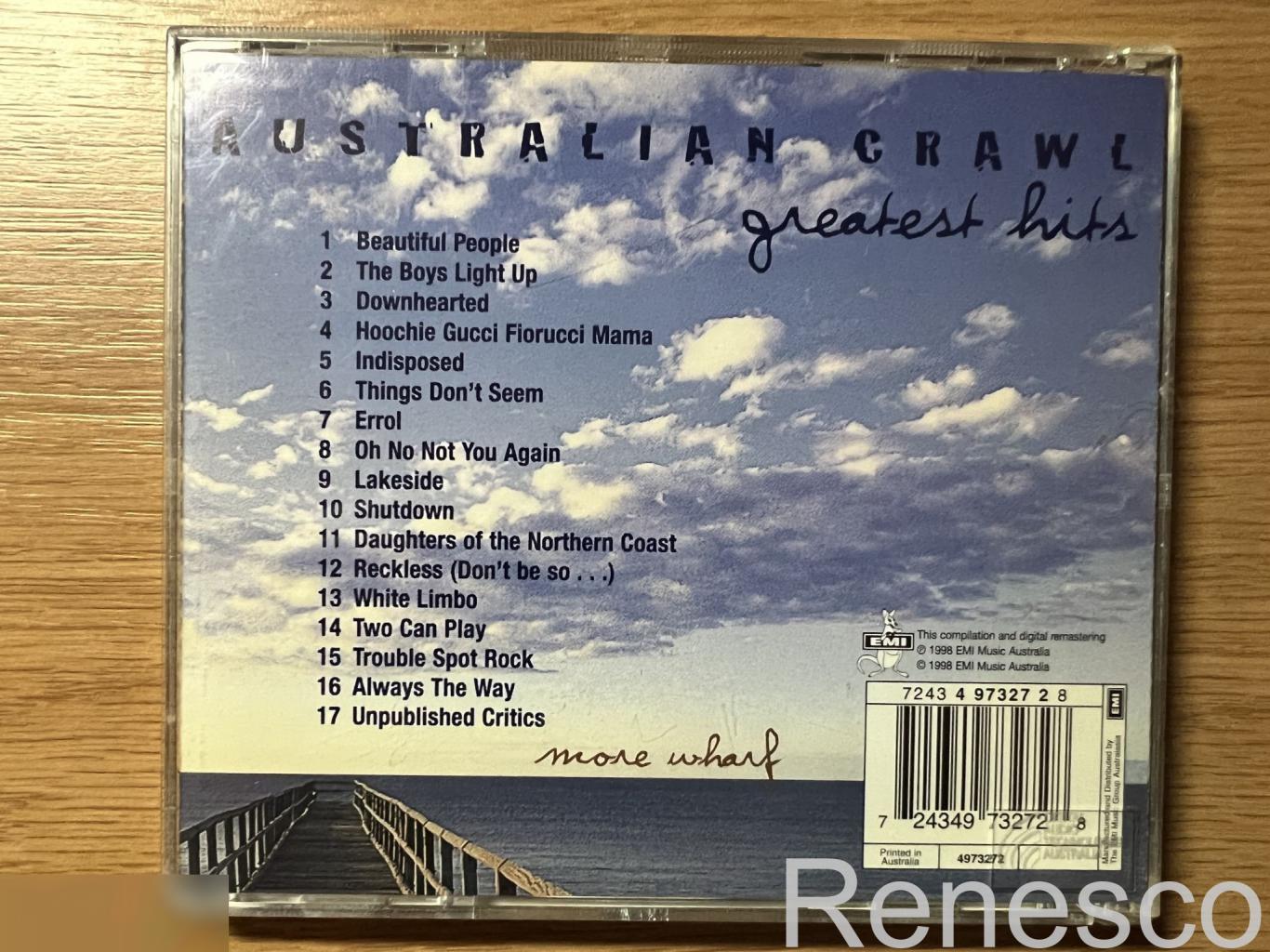 Australian Crawl – Greatest Hits (More Wharf) (Australia) (1998) 1