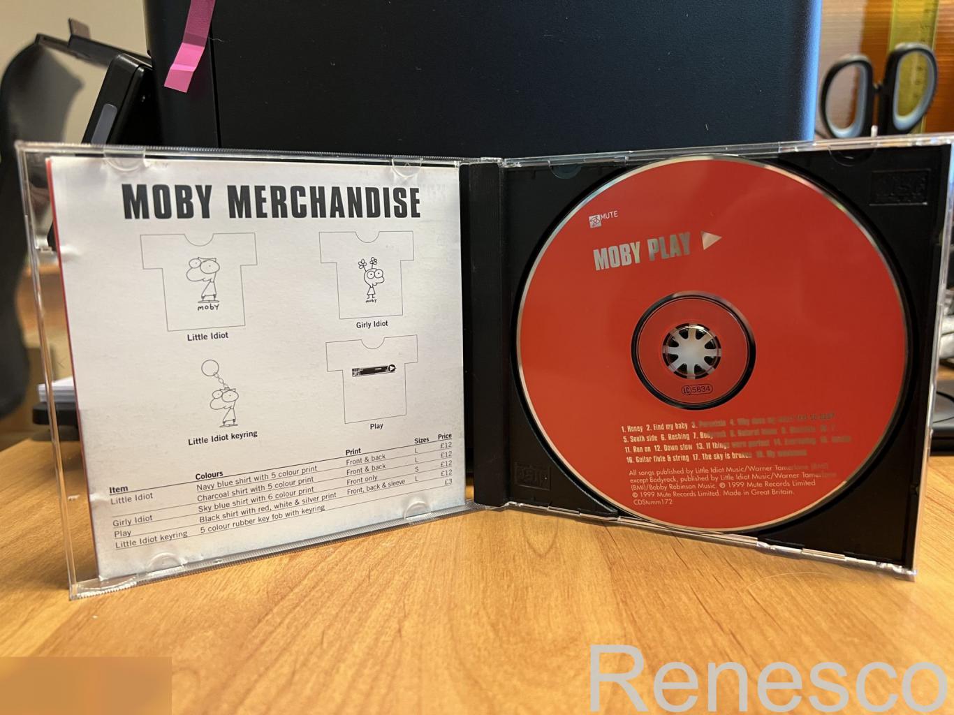 Moby – Play (UK) (1999) 1