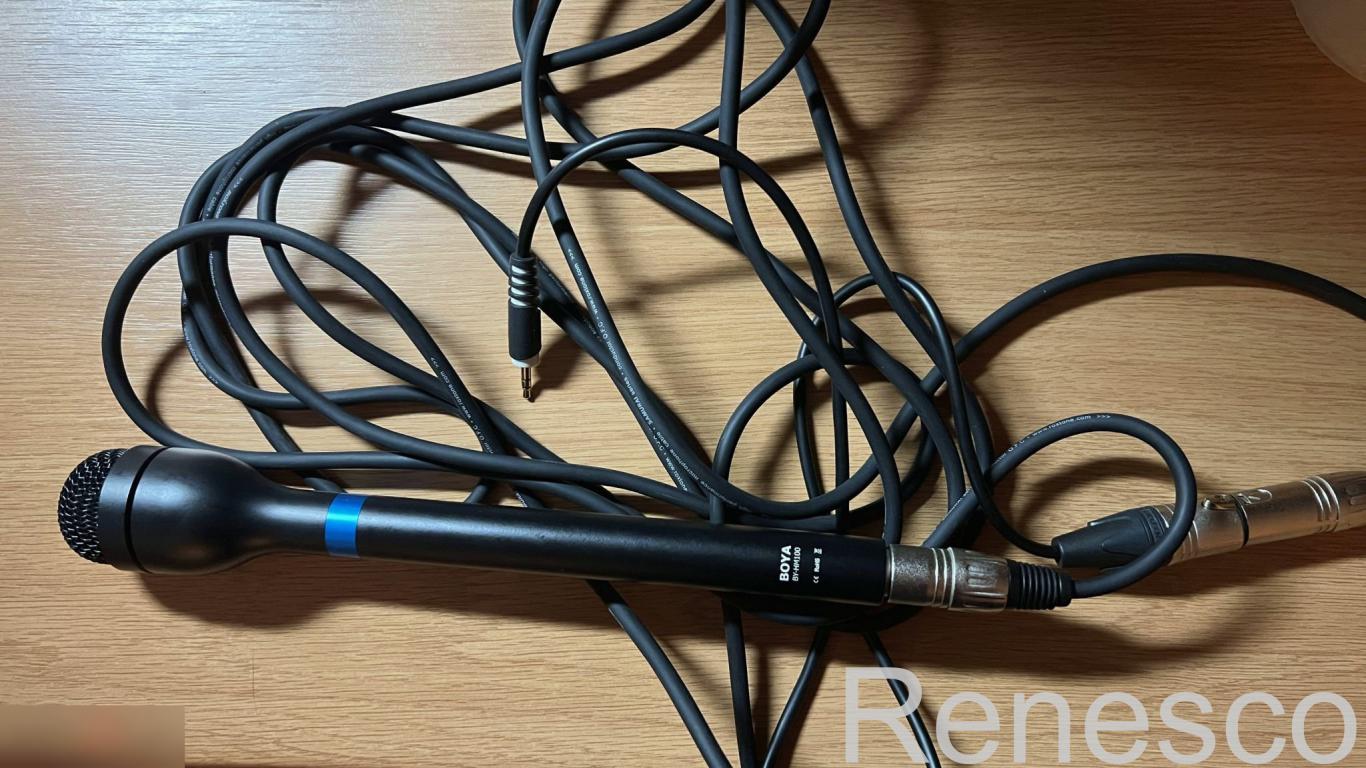 Микрофон Boya BY-HM100 + кабель Roxtone 6 метров 5