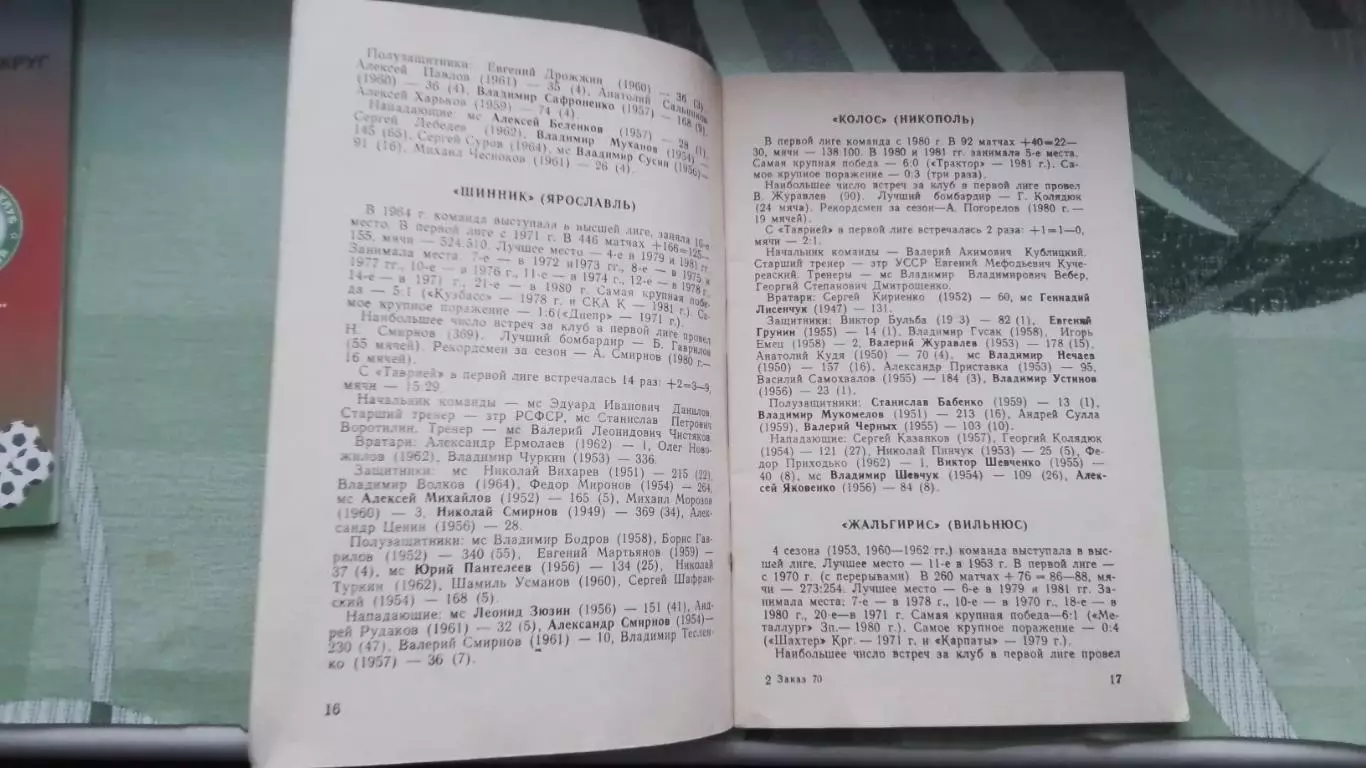 Календарь справочник Симферополь 1982 5