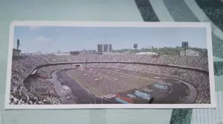 Открытка Киев Спортивный праздник на Центральный Республиканский стадион 1980