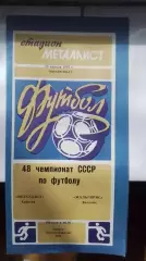 Металлист Харьков - Жальгирис Вильнюс 1985