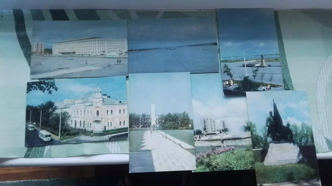 Открытка Полный набор 16 шт Благовещенск 1971