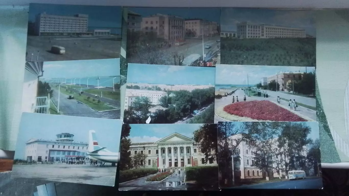 Открытка Полный набор 16 шт Благовещенск 1971 1