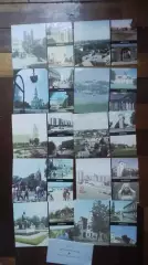 Открытка- мультивью Полный набор 10 шт Города Литовской ССР Литва 1989
