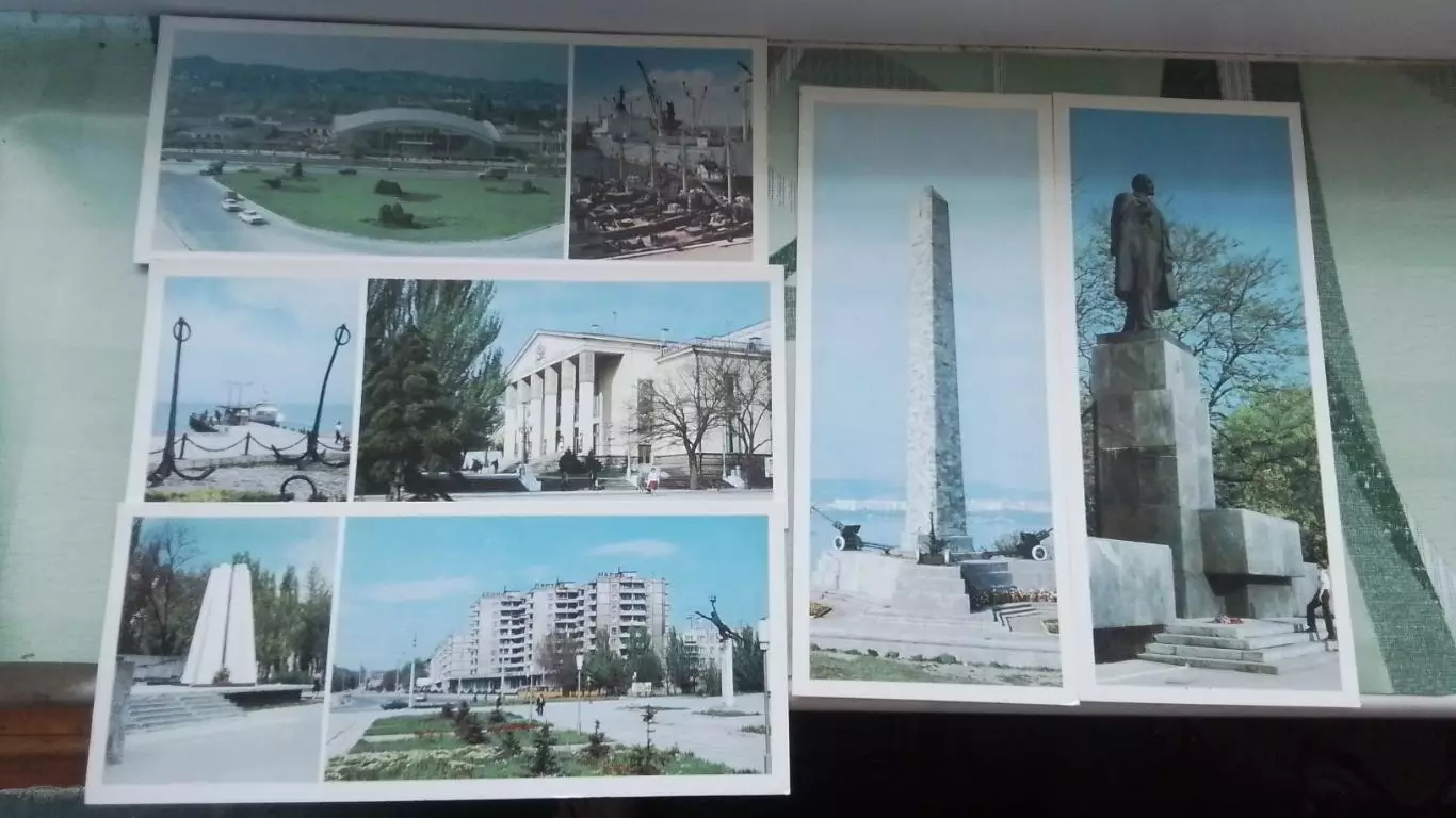 Открытка Полный набор 14 шт Крым Керчь 1985 5