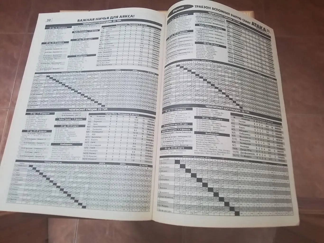 Еженедельник Атака Украина N 8 (268) 26.02- 4.03 2007 Нанси - Шахтер 1