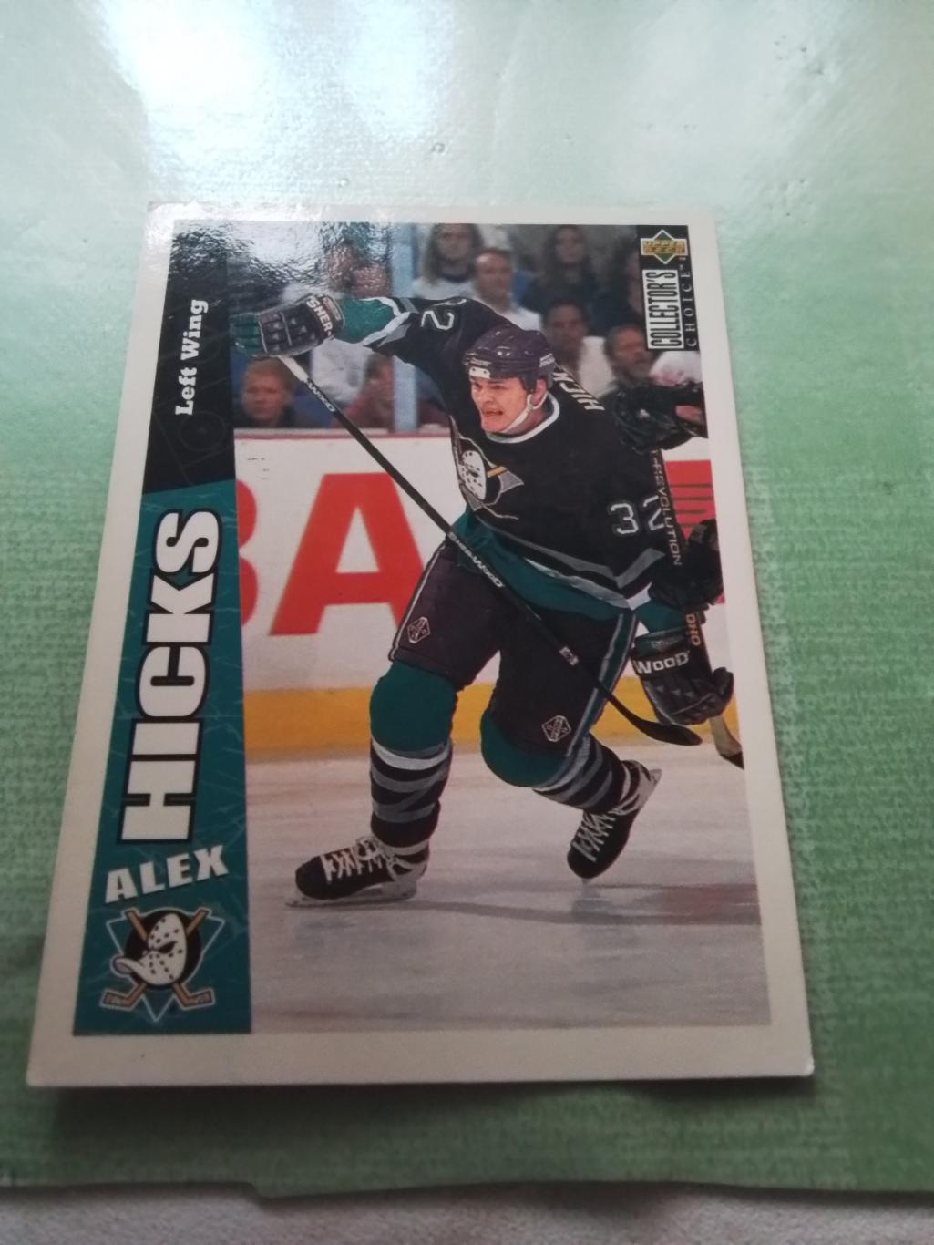 Хоккей Карточка НХЛ UPPER DECK 1996 -97 NHL Left Wing Mighty Ducks # 9
