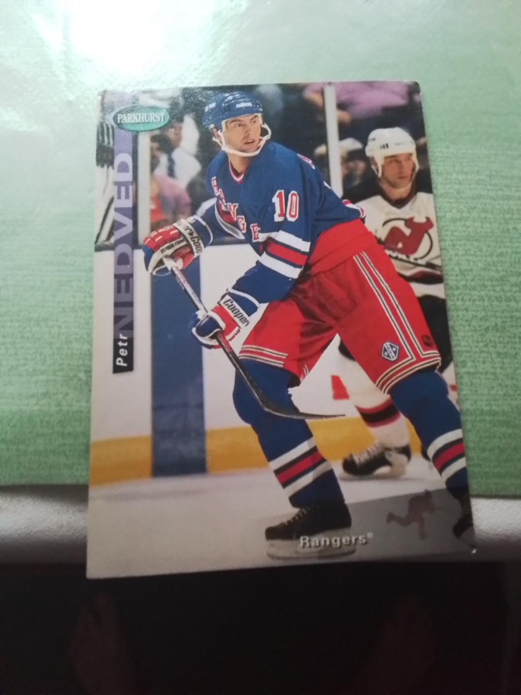 Хоккей Карточка НХЛ PARKHURST 1994 -95 NHL Petr Nedved New-York Rangers # SE116