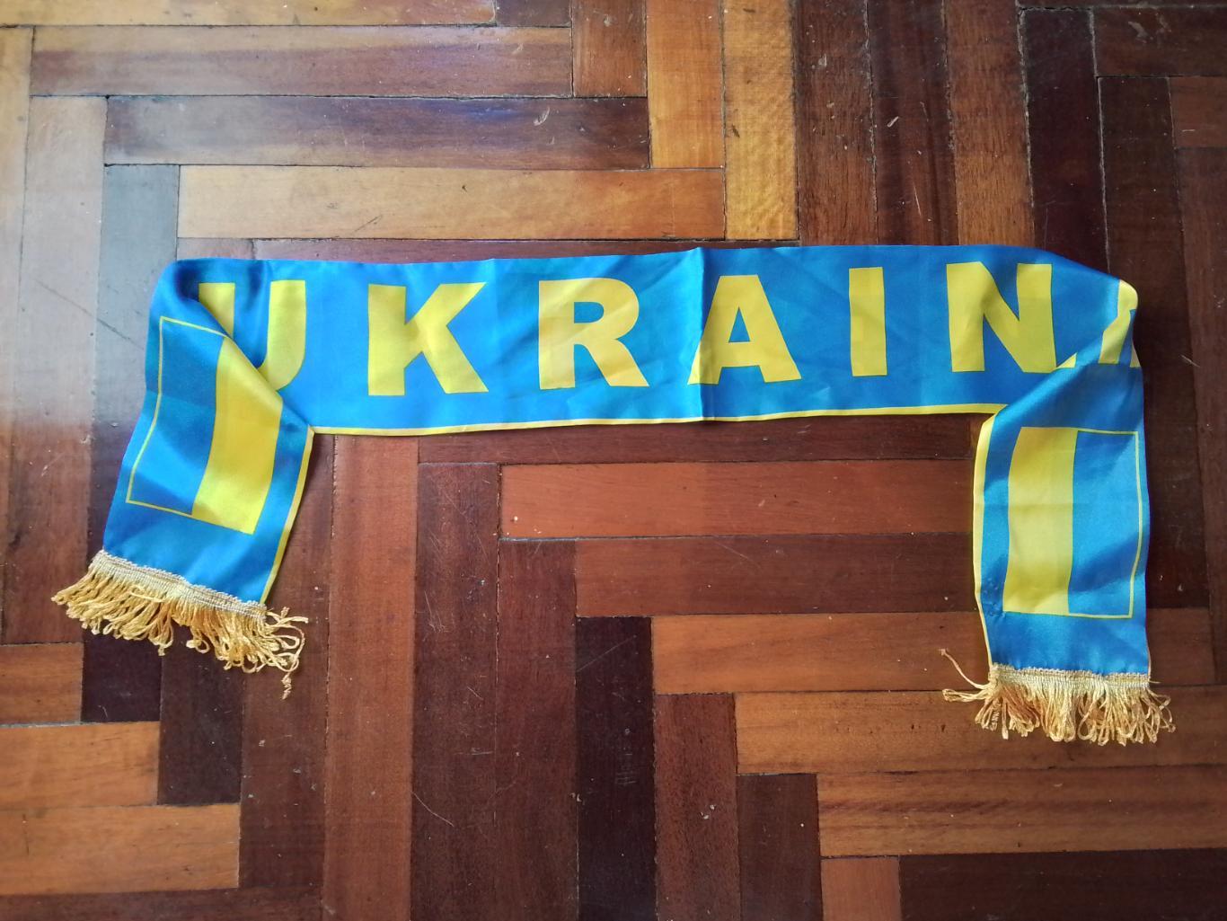 Двусторонний летний шарф Сборная Украина