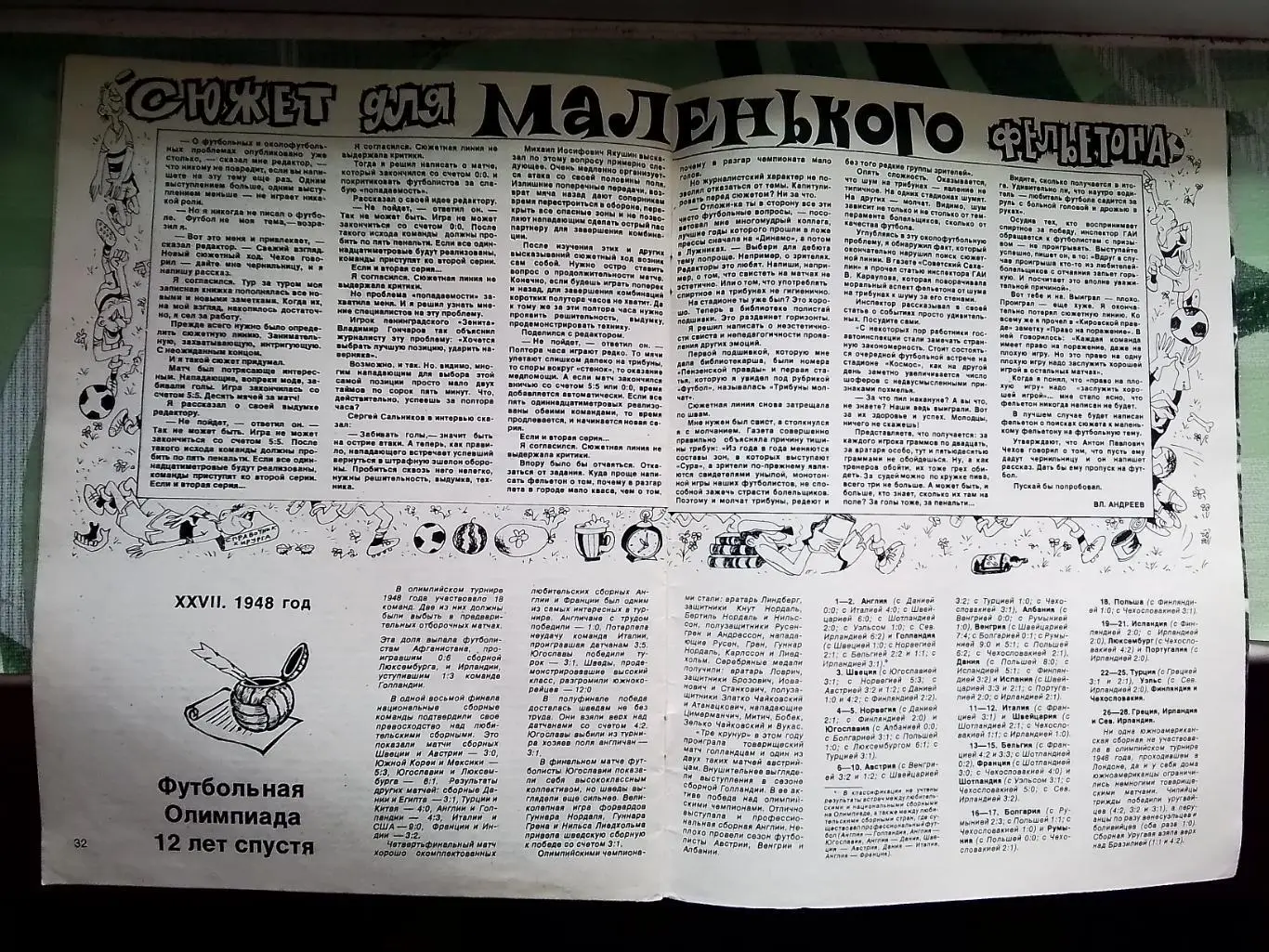 Журнал Спортивные игры 1973 N 10 Боруссия М/х О Блохин Харламов Гомельский 6