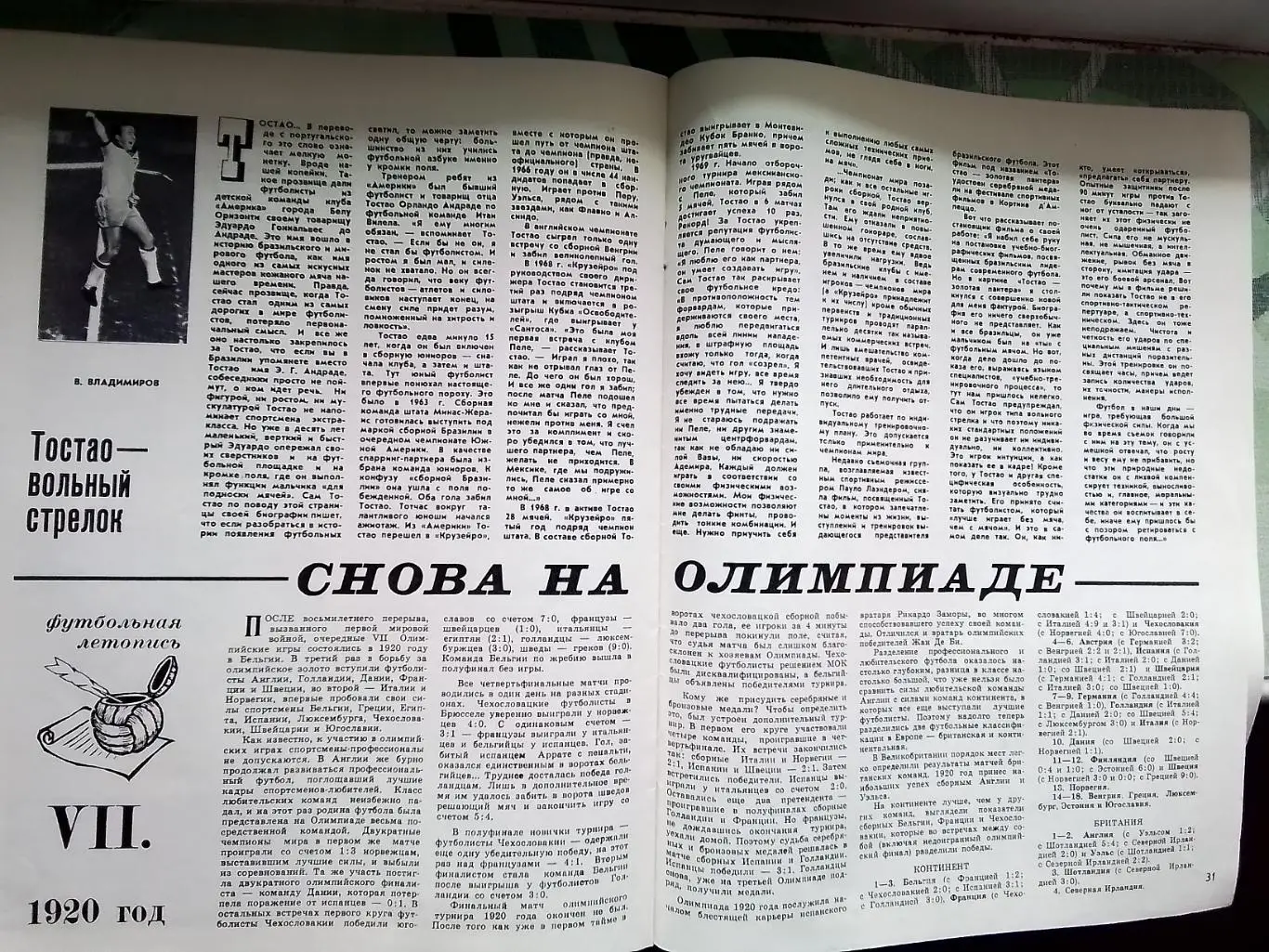 Журнал Спортивные игры 1971 N 5 Сб СССР хоккей ЧМ 71 Астаповский Капличный 3