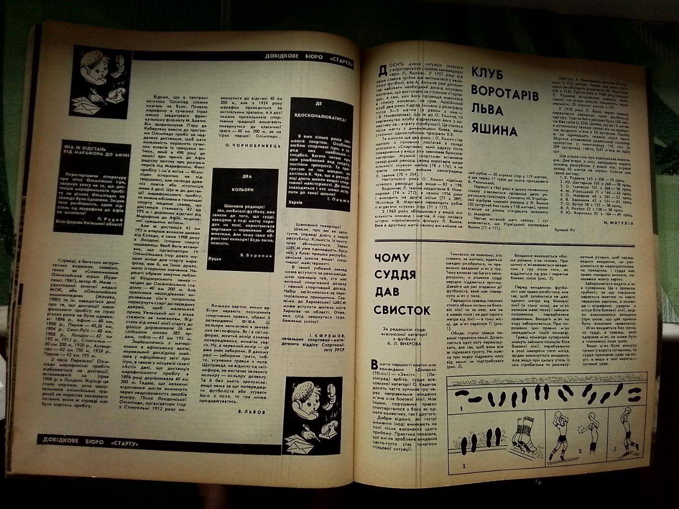 Журнал Старт Украина 1982 N 10 Обзор ЧМ Мар Годор Венгрия Лидия Семенова шахматы 3