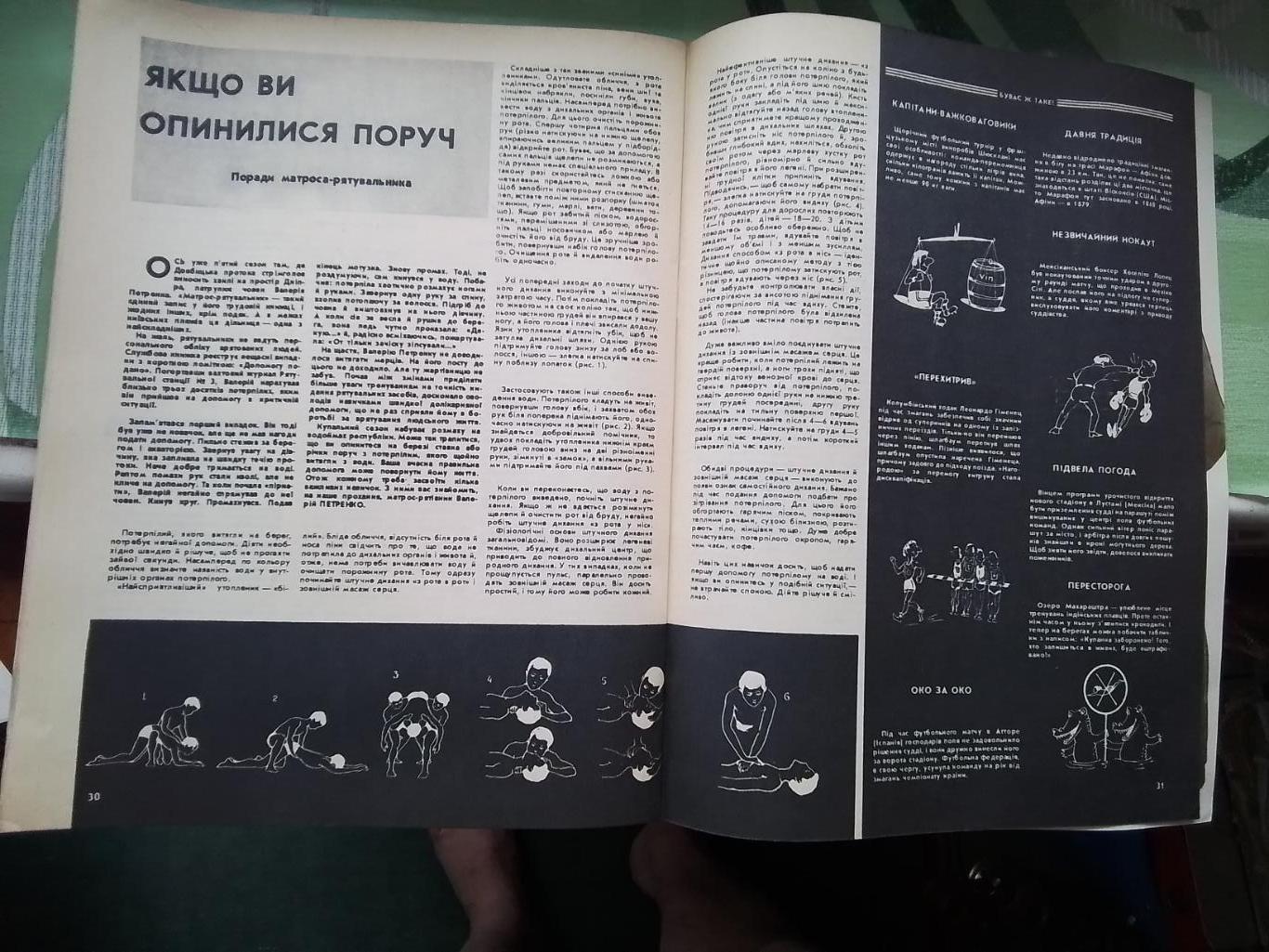 Журнал Старт Украина 1981 N 5 Сокол Киев Обзор отбор. матчей на ЧМ-82 7