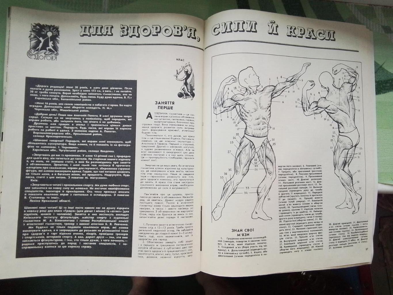 Журнал Старт Украина 1982 N 2 Металлист чемпион I лиги Статист. Жигулина 5