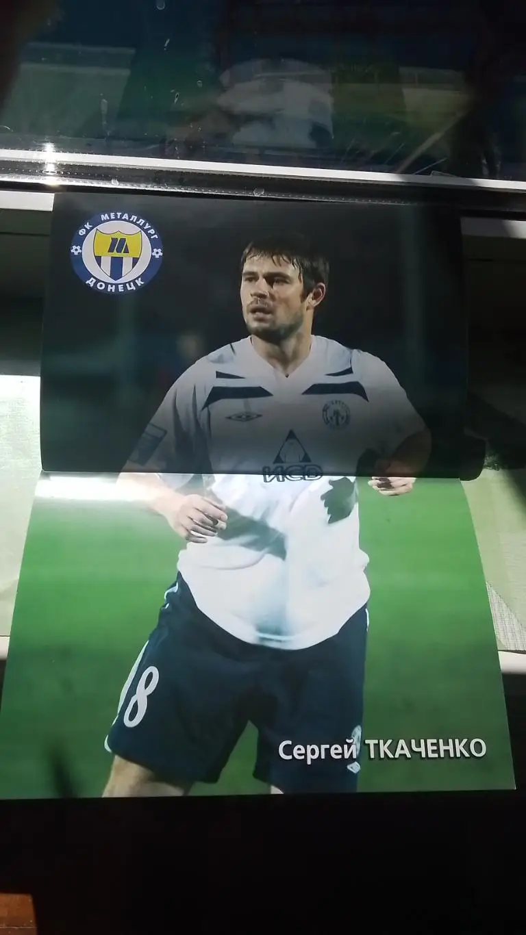 Металлург Донецк - Карпаты Львов 2009 - 2010 Постер С. Ткаченко Календарь I кру 1