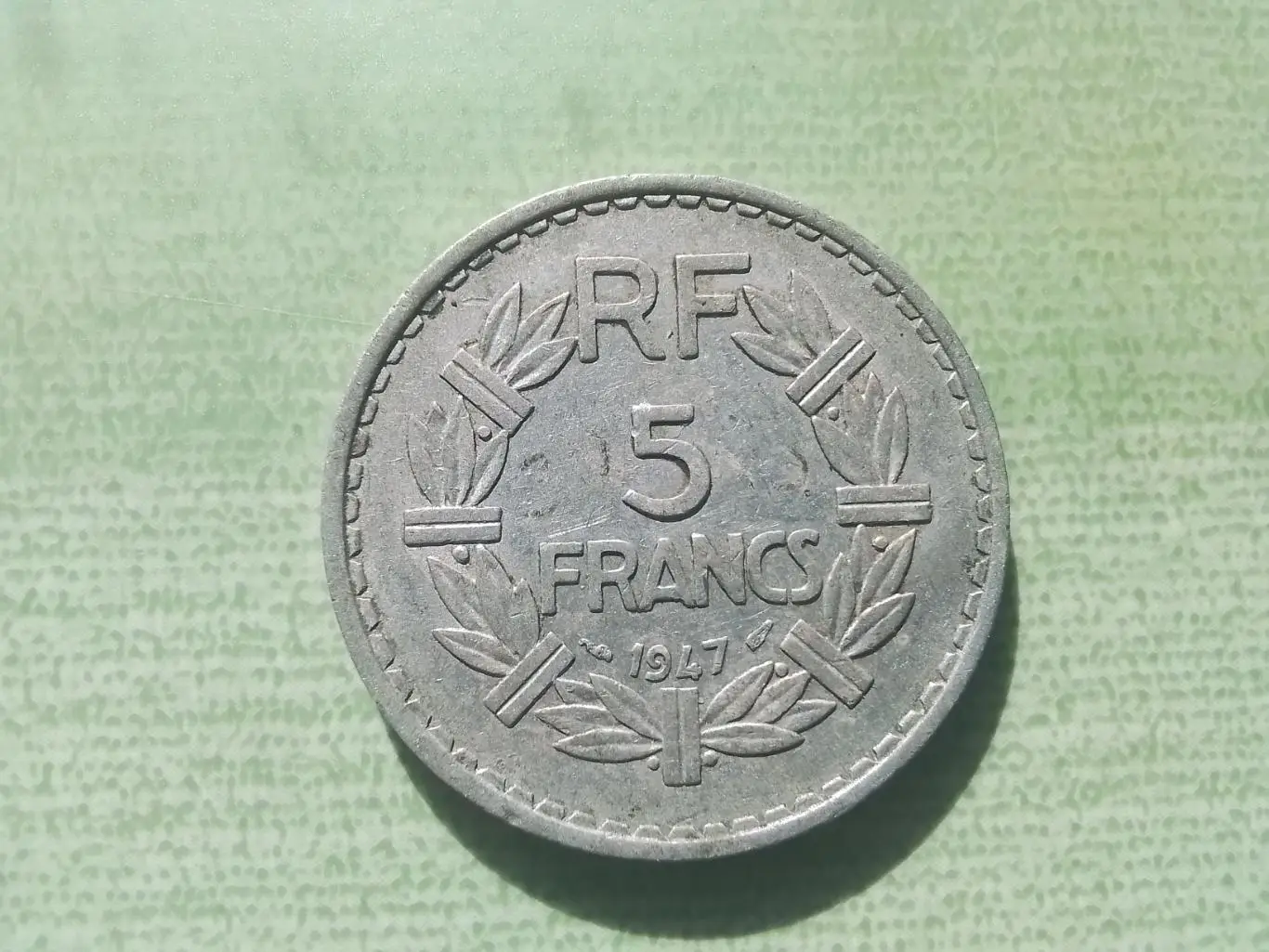 5 франков Франция 1947