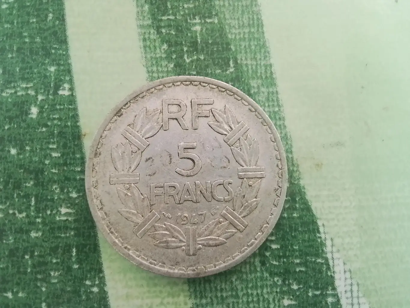 5 франков Франция 1947 1