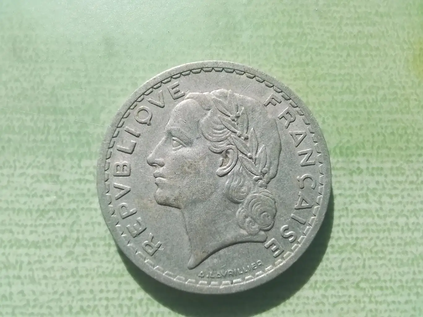 5 франков Франция 1947 2