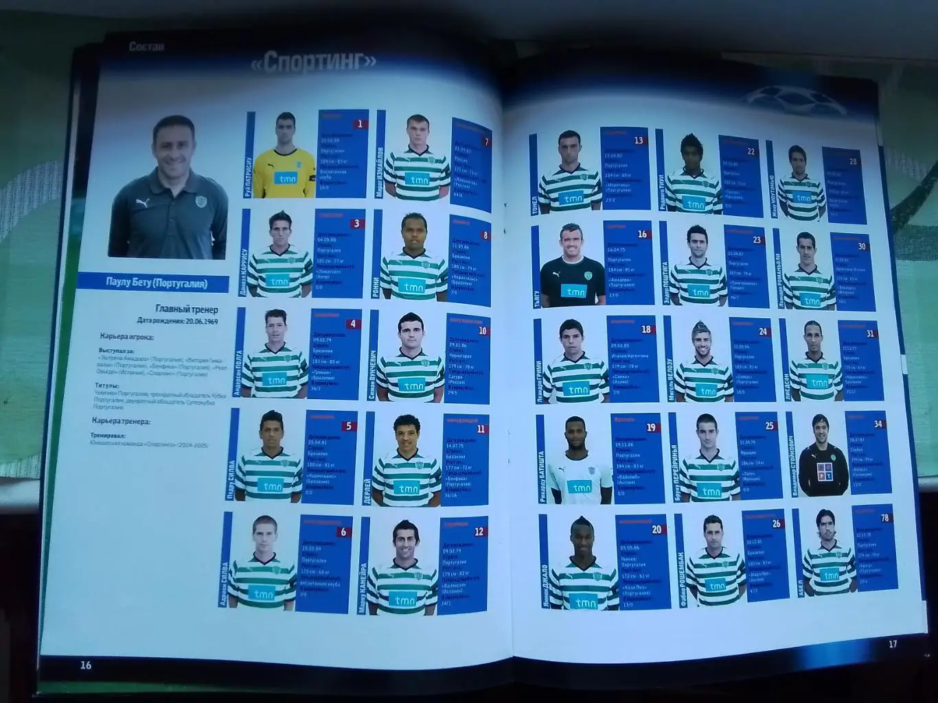 Шахтер Донецк общий постер - Спортинг Лиссабон 2008 - 2009 ЛЧ группа С 4