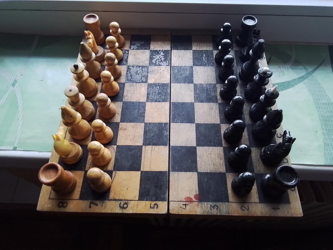 Шахматы деревянные классические СССР