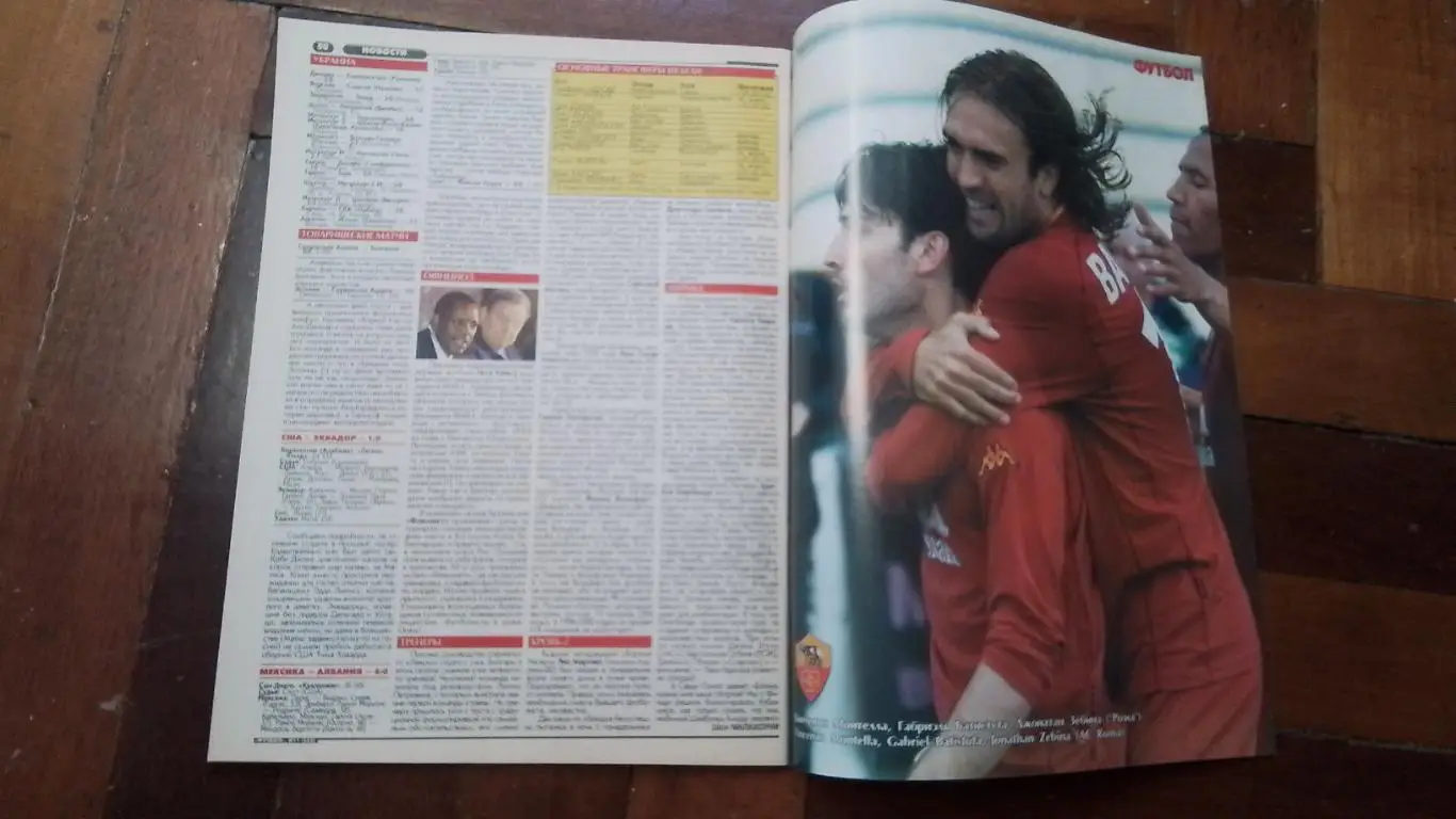 Еженедельник Футбол Украина 2002 18 - 24.03 N 11 6