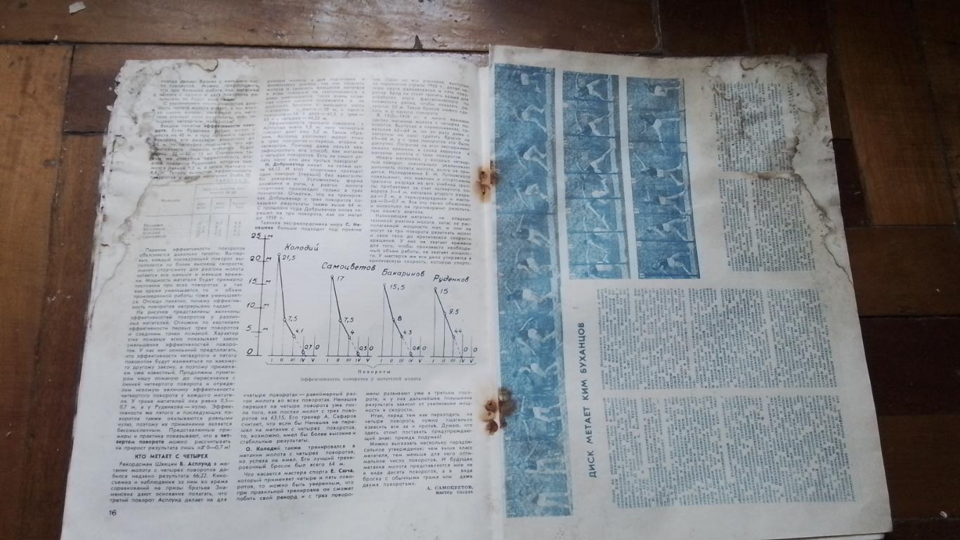 Журнал Лёгкая атлетика 1961 N 12 2