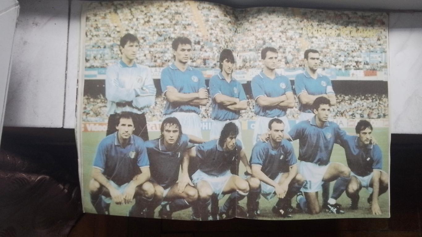 Журнал Мир футбола 1991 N 3 Постер Италия 3 место на ЧМ-90 5
