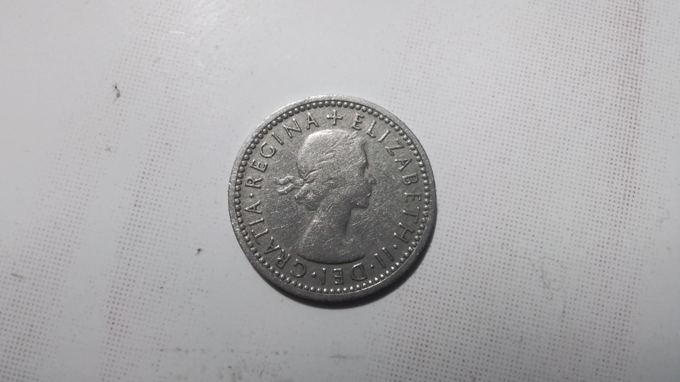 6 пенсов 1961 Великобритания 1