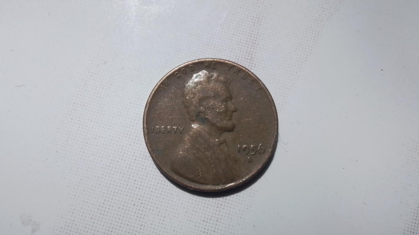 1 цент 1956 США D
