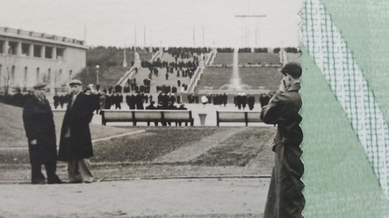 Фото Ленинград Вид на Стадион им Кирова Примерно 1949 - 1950 гг 4