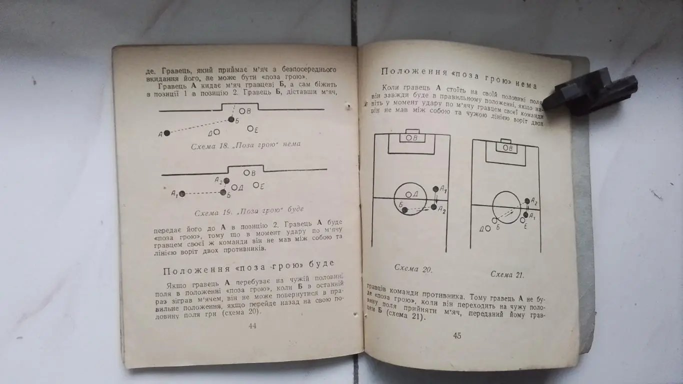 Книга Футбол Правила игры Киев 1951 1