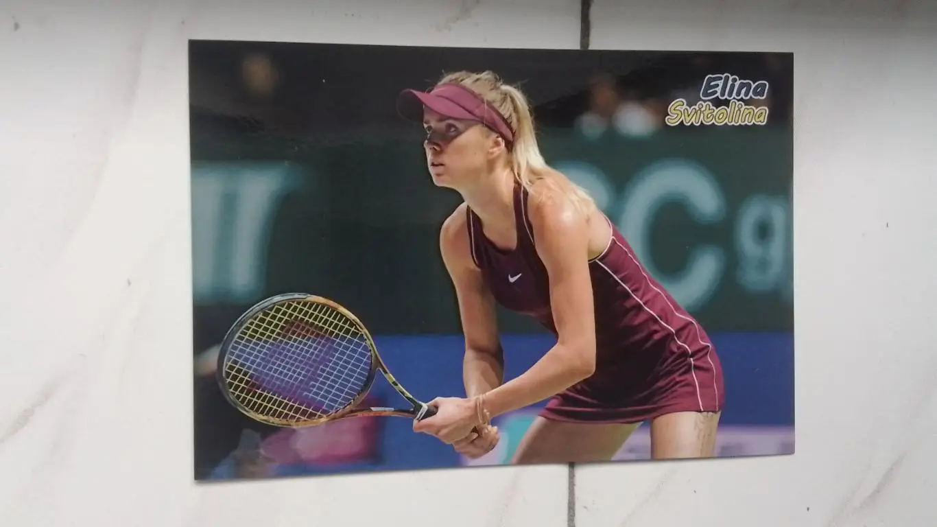 Открытка Элина Свитолина 2 Теннис Украина 2018