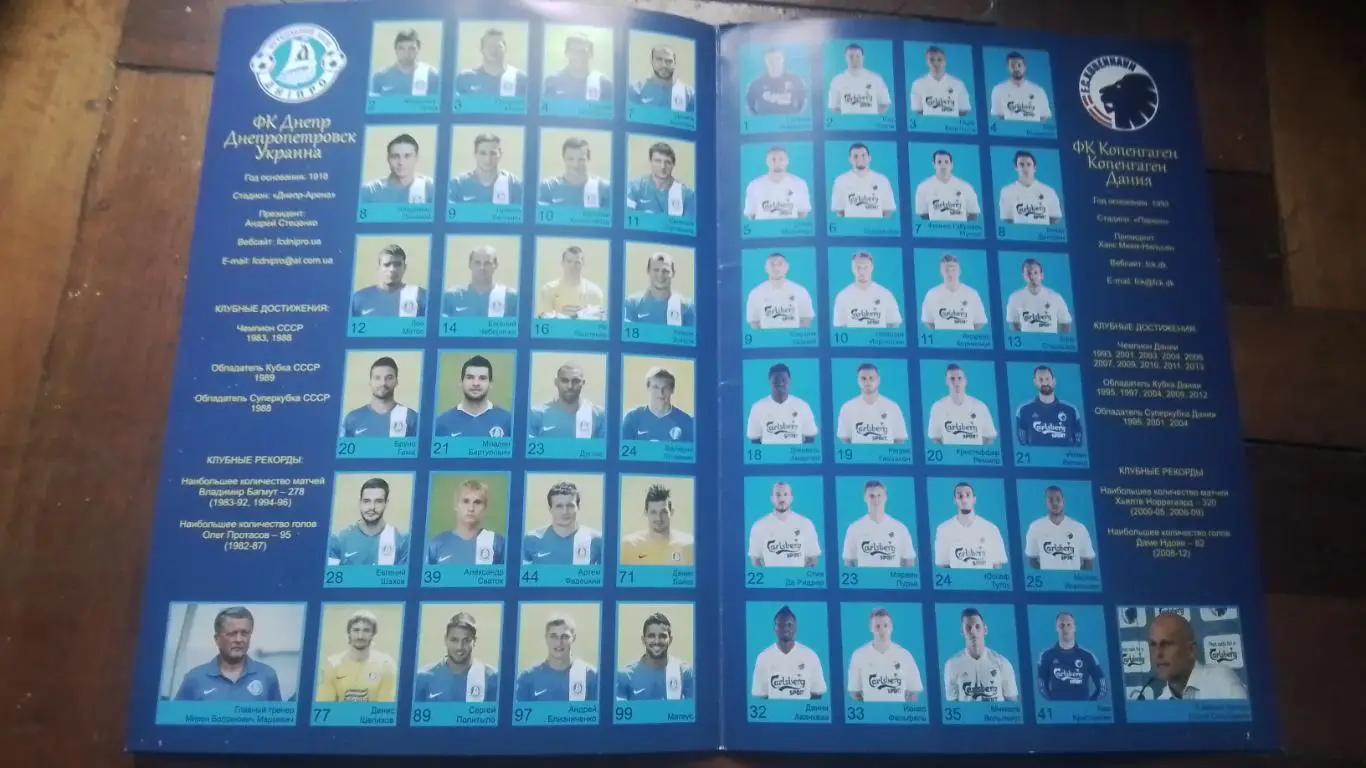 Днепр Днепропетровск - ФК Копенгаген 2014 - 2015 ЛЧ 3 квал раунд 1