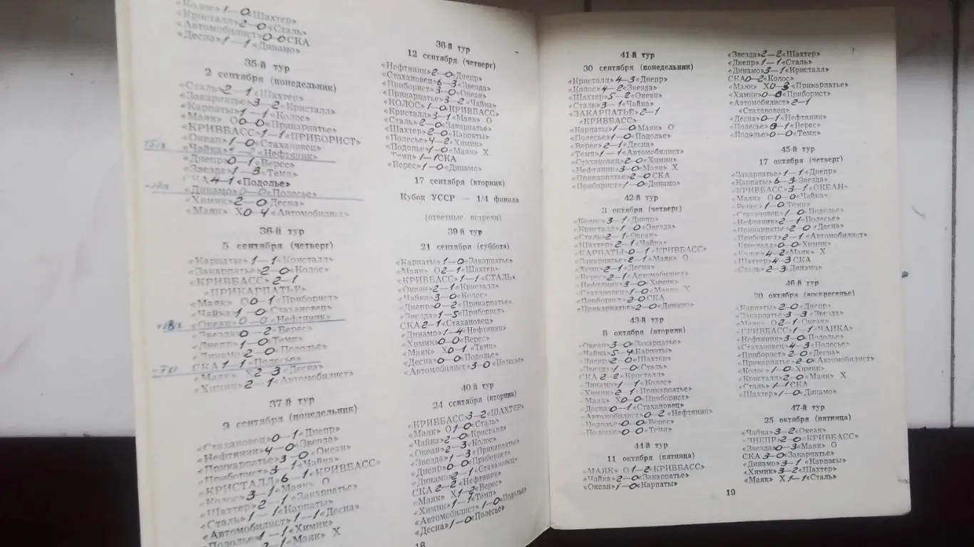 Календарь справочник Кривой Рог 1991 4