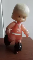 Кукла Хоккеист ик Динамо Москва 1974 - 1975 годы