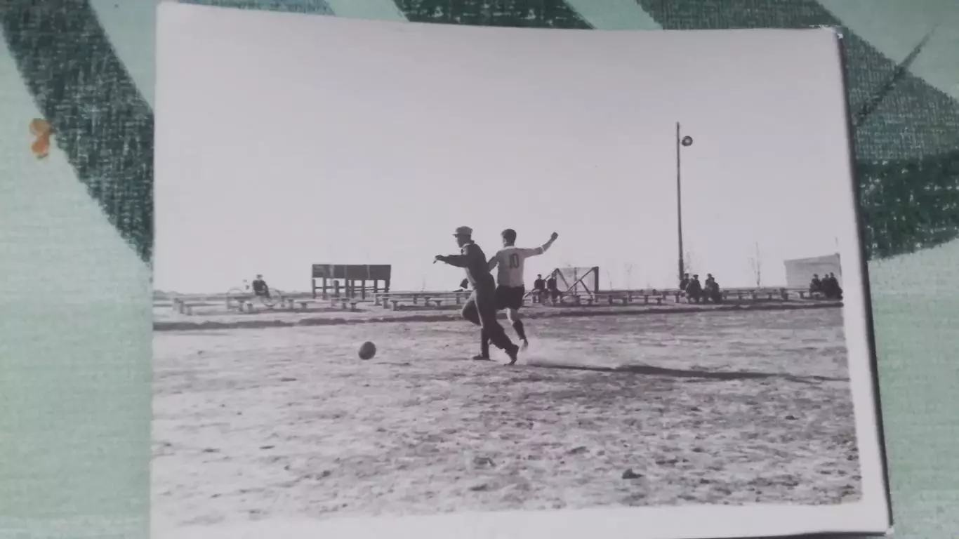 Фото Армия футбол Стадион Столкновение в центре поля 1957 - 1962 гг