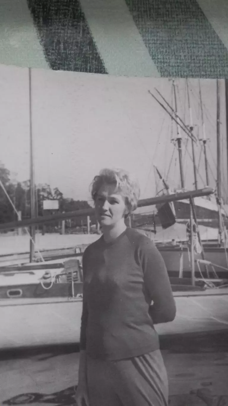 Фото Яхты Девушка Спортсменка 1963 - 1966 гг 1