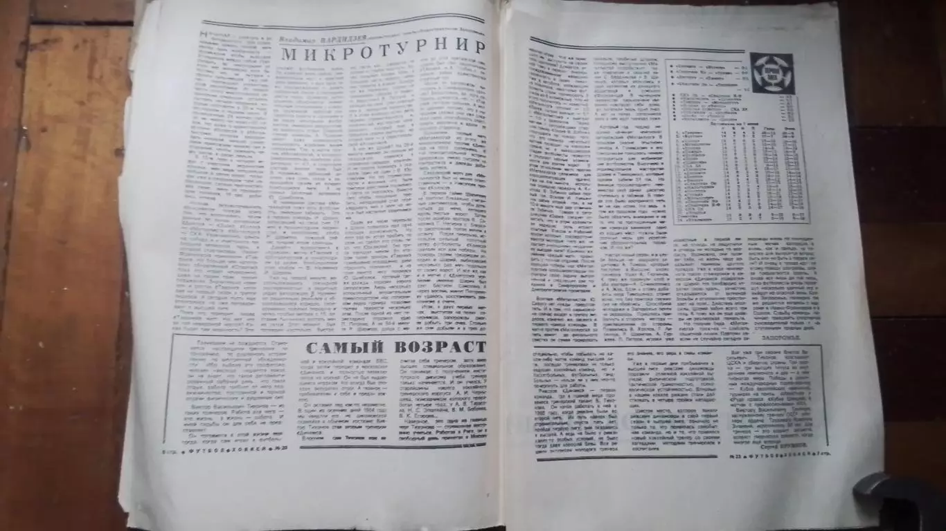 Еженедельник Футбол хоккей 1980 N 23 (1045) 3