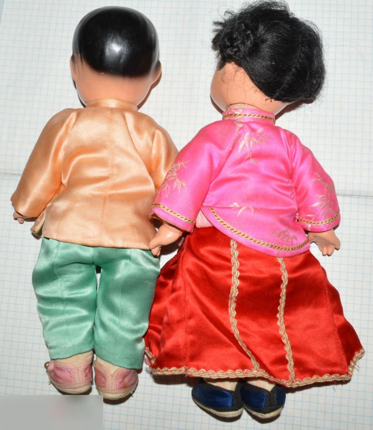 кукла китай 1950-е гг. 2 шт 3