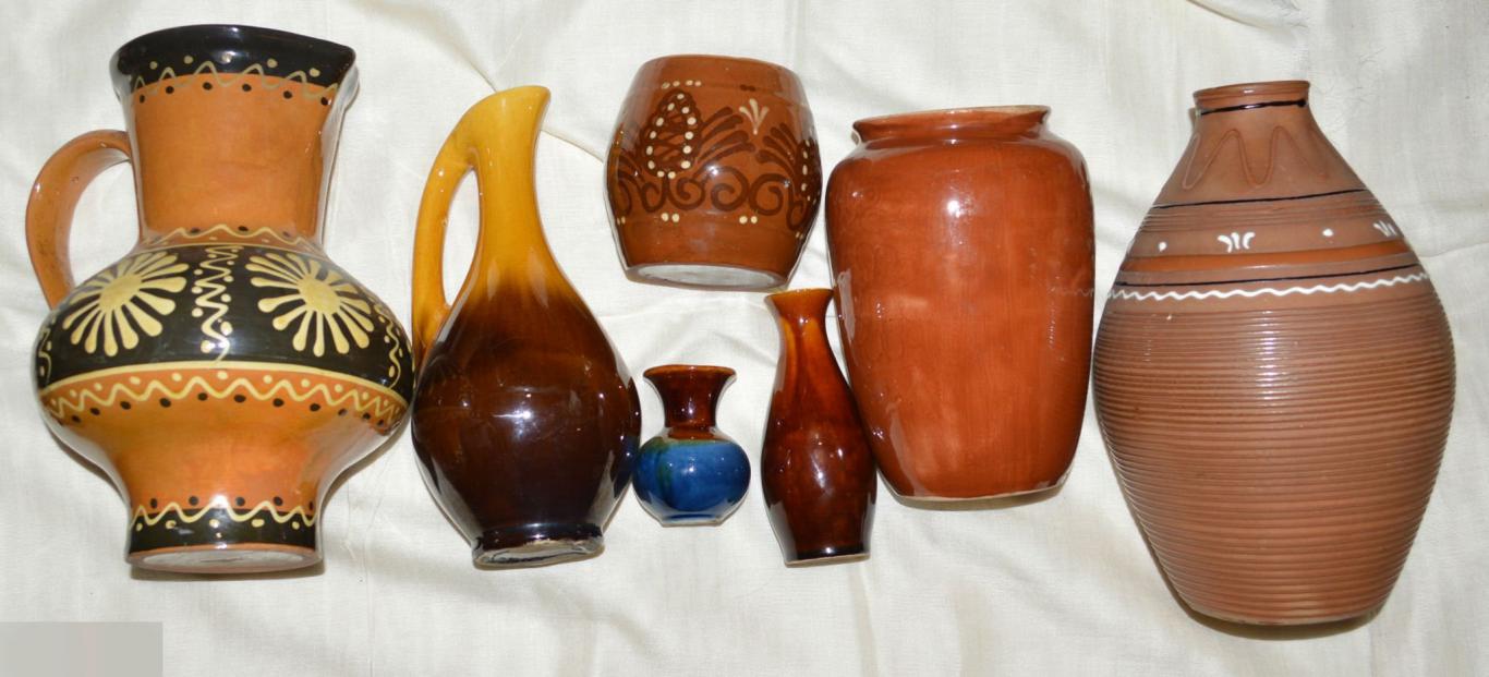 вазы и кувшины из глины косовская керамика и др